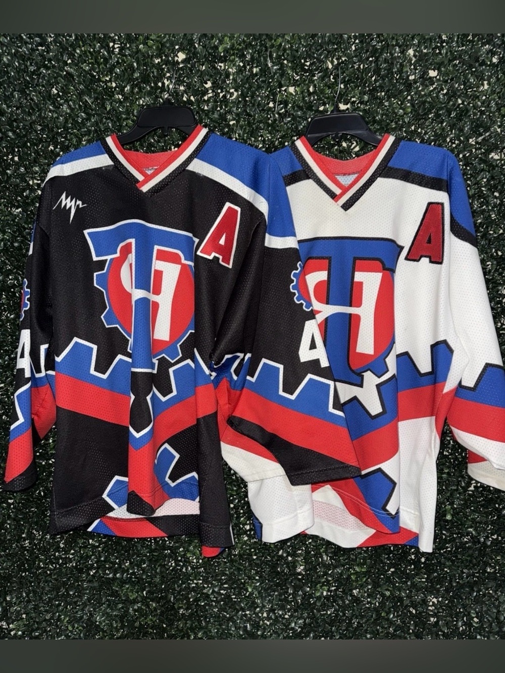 2 Vintage 1990s Lokomotiv Torpedo Yaroslavl Jersey Russian Superleague Rare